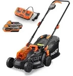 FUXTEC 40V Akku Rasenm&auml;her FX-E1RM20 SET - 33cm Schnittbreite | 14Kg | 2x20V |...