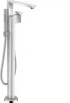 hansgrohe AXOR Edge Einhebel-Wannenmischer freistehend, Diamantschliff, 46441000
