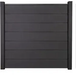 Hauptelement GroJa Flex Grande Stecksystem ohne Pfosten 180 x 180 cm anthrazit