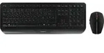 CHERRY GENTIX DESKTOP, Volle Gr&ouml;&szlig;e (100%), Kabellos, RF Wireless, QWERTZ, Schwarz,
