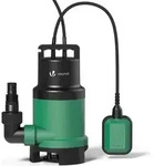 VOUNOT&reg; Schmutzwasserpumpe, Tauchpumpe mit Stufenloser Schwimmerschalter,...
