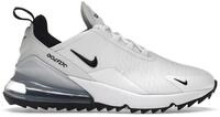 Nike Air Max 270 G Golf Shoes White/Black/Pure Platinum 40 - Wei&szlig;/Schwarz/Silber -
