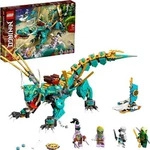 LEGO 71746 NINJAGO Dschungeldrache Bauset, mit Ninja Lloyd und Zane Minifiguren,