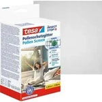 tesa Pollenfilter Pollenschutzgitter Fenster ohne Bohren 1,30 x 1,50 m grau - Grau