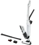 Bosch Serie 4 BBH32551, 2-in-1-Stabstaubsauger, Beutellos, Metallisch, Wei&szlig;, 0,4 l,