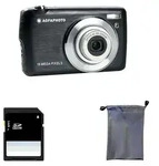 AgfaPhoto Realishot DC8200, 18 MP, 3264 x 2448 Pixel, CMOS, 8x, Full HD, Schwarz -