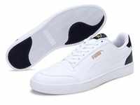 PUMA Shuffle Sneaker Unisex 05 puma white/puma white/peacoat/puma team gold 39