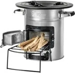 BBQ-Toro Raketenofen RAKETE #2, Edelstahl, Rocket Stove f&uuml;r Dutch Oven und...