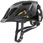 Uvex quatro cc MIPS, Integralhelm, Hartschalenbau, Helmvisier - Schwarz