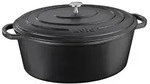 Kela Calido, 9,3 l, Schwarz, Eisenguss, Emaille, 360 mm, 290 mm - Schwarz