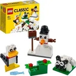 LEGO 11012 Classic Kreativ-Bauset mit wei&szlig;en Bausteinen, Bauset f&uuml;r Kinder,