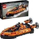 LEGO 42120 Technic Luftkissenboot f&uuml;r Rettungseins&auml;tze - Flugzeug, 2-in-1 Spielzeug