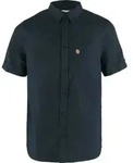 Fj&auml;llr&auml;ven Ovik Travel Kurzarmhemd Blau XL Mann Blau XL - Blau - XL