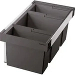 BLANCO FLEXON II LOW 80/3 Abfallsystem 65 Liter f&uuml;r 80 cm Schrankbreite / f&uuml;r