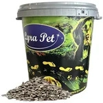 10 kg Lyra Pet&reg; Sonnenblumenkerne gestreift Deutsche Marke in 30 L Tonne