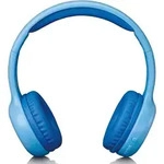 Lenco HPB-110BU - Faltbare Bluetooth&reg;-Kopfh&ouml;rer f&uuml;r Kinder - Blau - Blau