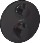 hansgrohe Fertigmontageset Ecostat S UP-THM, 2 Verbraucher, mattschwarz