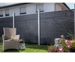 Hauptelement Osmo Alu-Fence 184 x 179 cm Optik Rhombus anthrazit