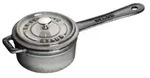 Staub Kochtopf, Gusseisen, Graphitgrau, 10 cm - Grau