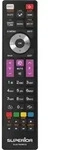Telecomando Universale Superior Elektronik f&uuml;r TV Telefunken, Smart TV, Nero,