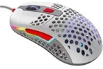 CHERRY XTRFY M42, Beidh&auml;ndig, Optisch, USB Typ-A, 16000 DPI, Mehrfarbig - Wei&szlig;