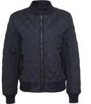 Urban Classics Damen Leichte Jacke Ladies Diamond Quilt Nylon Jacket Navy-L - Blau -
