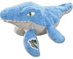 Jurassic World, Mosasaurus, 29 cm - Pl&uuml;sch - Blau