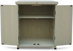 HABAU Gartenschrank "Laura" mit integriertem Pflanztisch, aus -em Massivholz