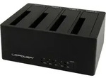 LC-Power LC-DOCK-U3-4B, HDD, SSD, SATA, 2.5,3.5", USB 3.2 Gen 1 (3.1 Gen 1) Type-A, 5