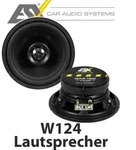 ESX QXE120, 2-Wege, 150 W, 75 W, 4 Ohm, 60 - 22000 Hz, Neodym - Schwarz