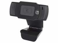 Manhattan Webcam 2 megapixel 1080p Full HD Mikrofon