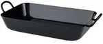 Riess Oma ́s Bratpfanne 26/17cm Braten/Backen Schwarz Emaille - Schwarz