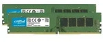 Crucial CT2K16G4DFRA32A, 32 GB, 2 x 16 GB, DDR4, 3200 MHz