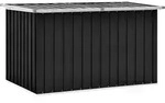 vidaXL Gartenbox Anthrazit 149x99x93 cm - Grau