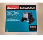 Makita DML811, 31,5 W, LED, 30 Gl&uuml;hbirne(n), 6000 mAh, Schwarz, Blau, Freistehende