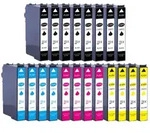 20 Set 16XL Patronen Epson kompatibel Super-Sparset alle Farben f&uuml;r Epson...
