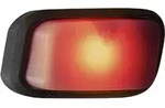 uvex plug-in LED, Farbe:XB054 city 4/rush visor, Gr&ouml;&szlig;e:One Size - Rot
