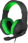 Genesis GENESIS Argon 200 Headset kabelgebundenes Kopfb&uuml;gel-Gaming Schwarz, Gr&uuml;n -