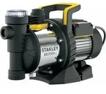 Stanley Selbstansaugende Pumpe, 900 W, Gartenpumpe, Edelstahl, 3600 l/h, IPX4,