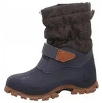 Lurchi Finn Kinderschuhe Jungen Stiefel Klett Gummistiefel Blau Freizeit - Grau...