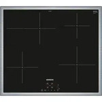 Siemens EH64KBFB5E Induktions-Kochfeld, Glaskeramik, 58,3 cm Breite, Edelstahlrahmen,