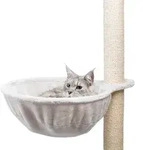 TRIXIE Kuschelsack XXL f&uuml;r Kratzb&auml;ume, extra-strong - lichtgrau - &oslash; 45 cm -