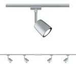 Paulmann URail Schienensystem-Set Cover 4-flammig Chrom 96897 - Grau