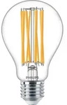 Philips Filament-Lampe, transparent, 150W A67 E27, 17 W, 150 W, E27, 2452 lm, 15000