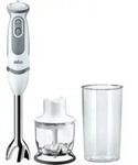 Braun MultiQuick 9 MultiQuick 5 Vario MQ 5220 WH, P&uuml;rierstab, 0,6 l, 1,2 m, 1000 W,