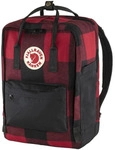 9407AO zaino donna FJ&Auml;LLR&Auml;VEN Uni-Rucksack aus Wolle - Rot