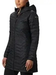 Columbia Jacken Powder Lite Mid Jacket, 1748311011, Gr&ouml;&szlig;e: 158 - Schwarz - 158