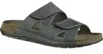 Rohde Herren Pantoletten Clogs Leder Rodigo-H 5914, Gr&ouml;&szlig;e:40 EU, Farbe:Grau - Grau