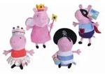 Peppa Pig Pl&uuml;sch Kost&uuml;mfreunde, 4-sort.