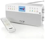 Dual WDR DAB+ Radio mit 8 WDR-Festspeichertasten, Bluetooth und Fernbedienung - Wei&szlig;